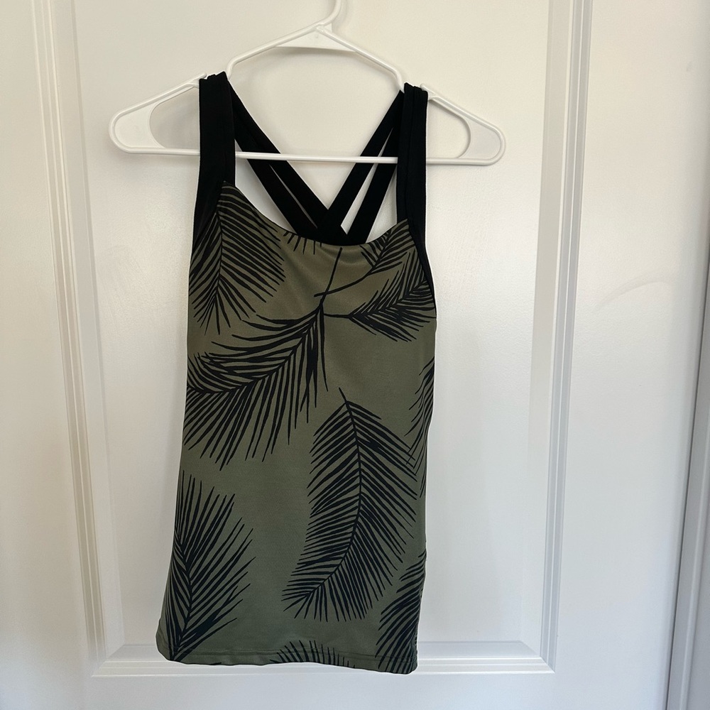 Lucy’s, lined + padded, workout tank. Never worn.